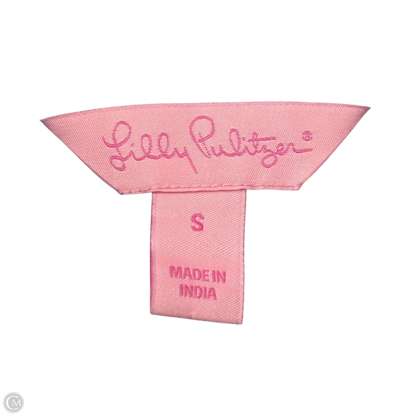 Romper Designer By Lilly Pulitzer In Blue & White, Size: S