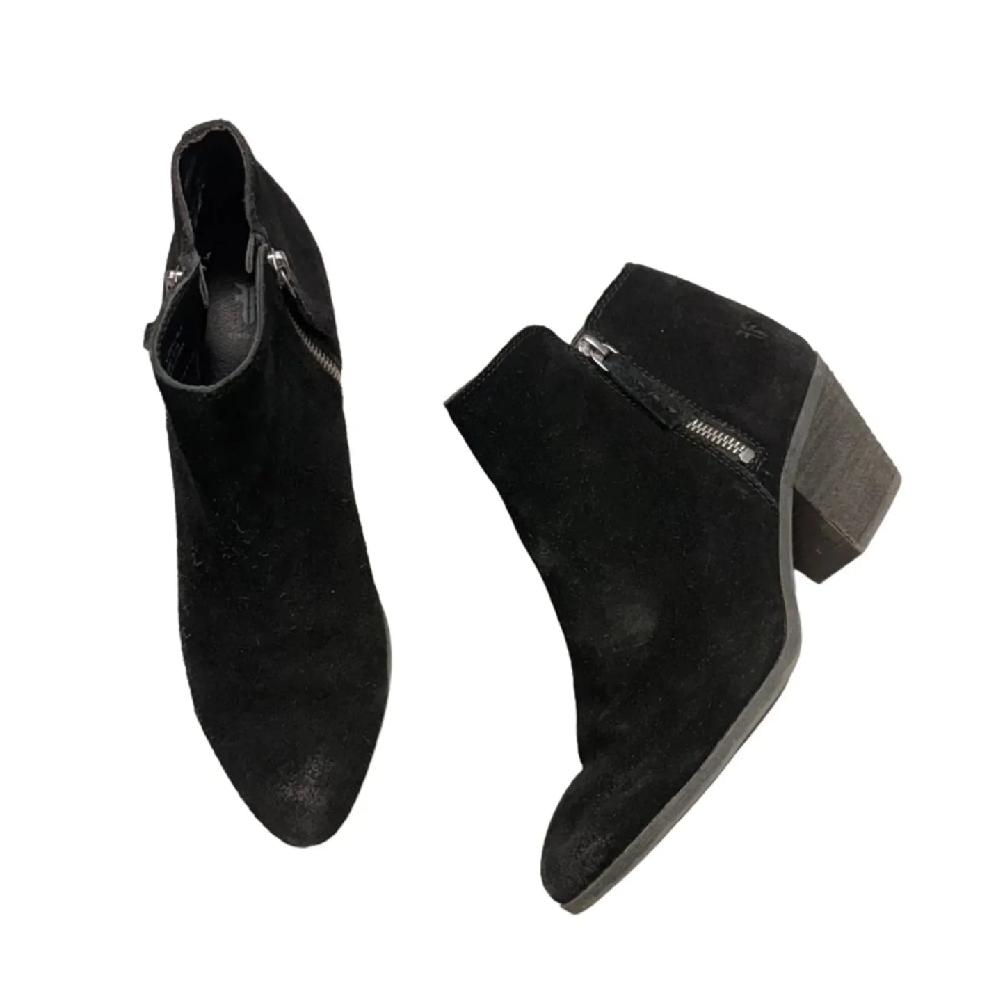 Boots Designer By Frye In Black, Size: 7