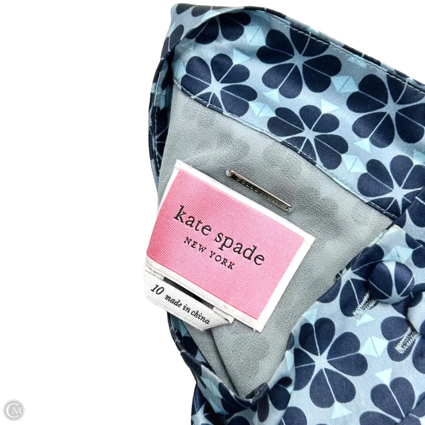 Dress Designer By Kate Spade In Blue, Size: M