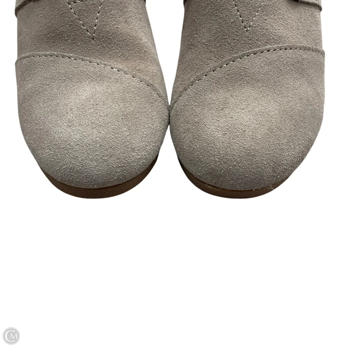 Boots Ankle Heels By Toms In Taupe, Size: 7