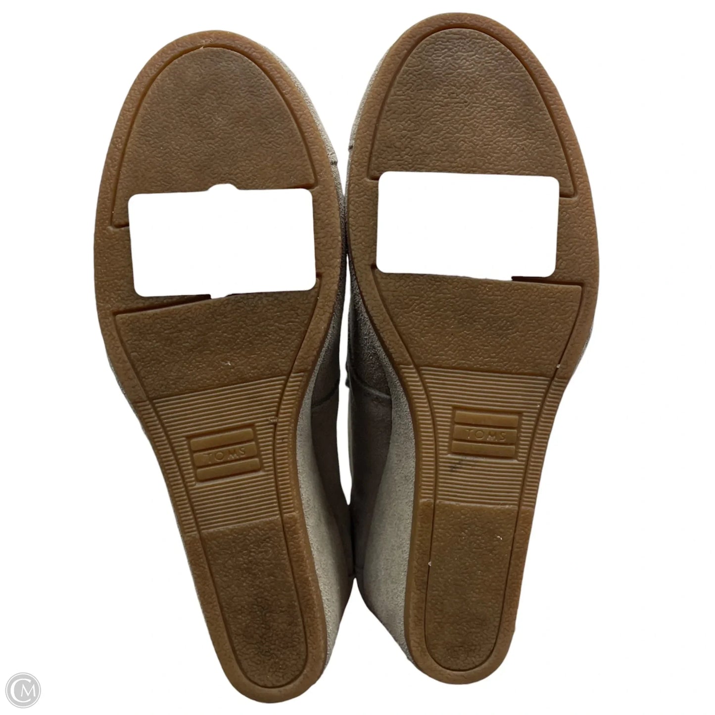 Boots Ankle Heels By Toms In Taupe, Size: 7