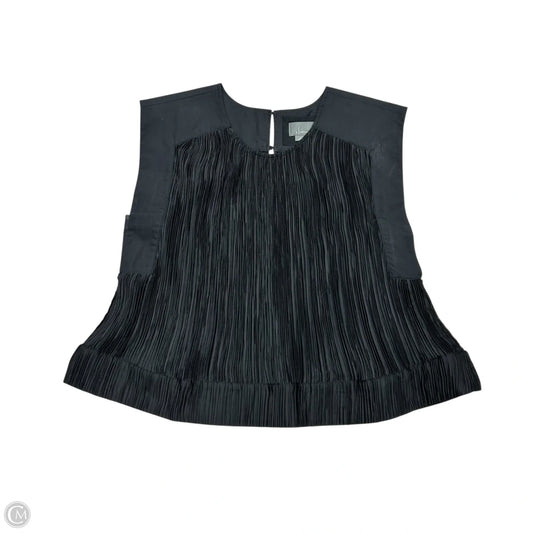 Top Short Sleeve By Anthropologie In Black, Size: S