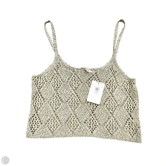 Top Sleeveless By Free People In Tan, Size: M