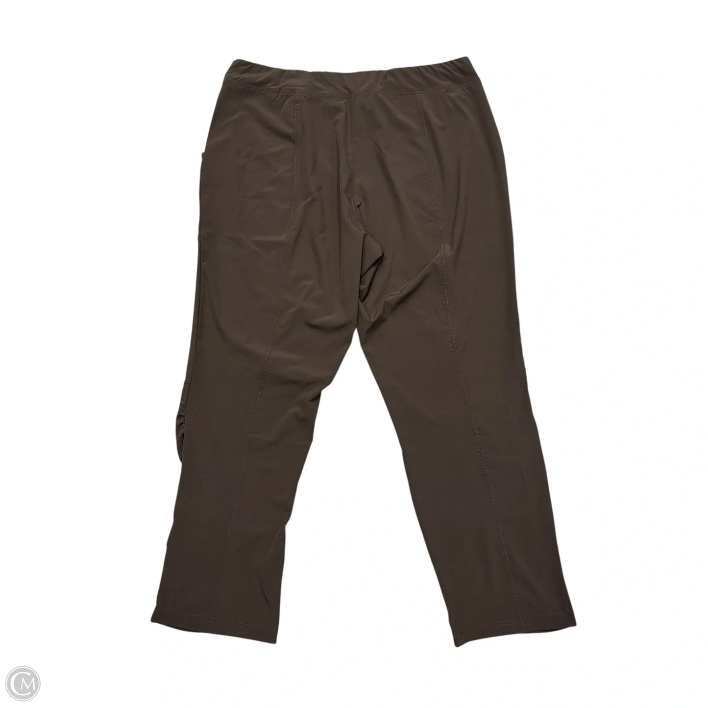 Athletic Pants By Chicos In Brown, Size: L