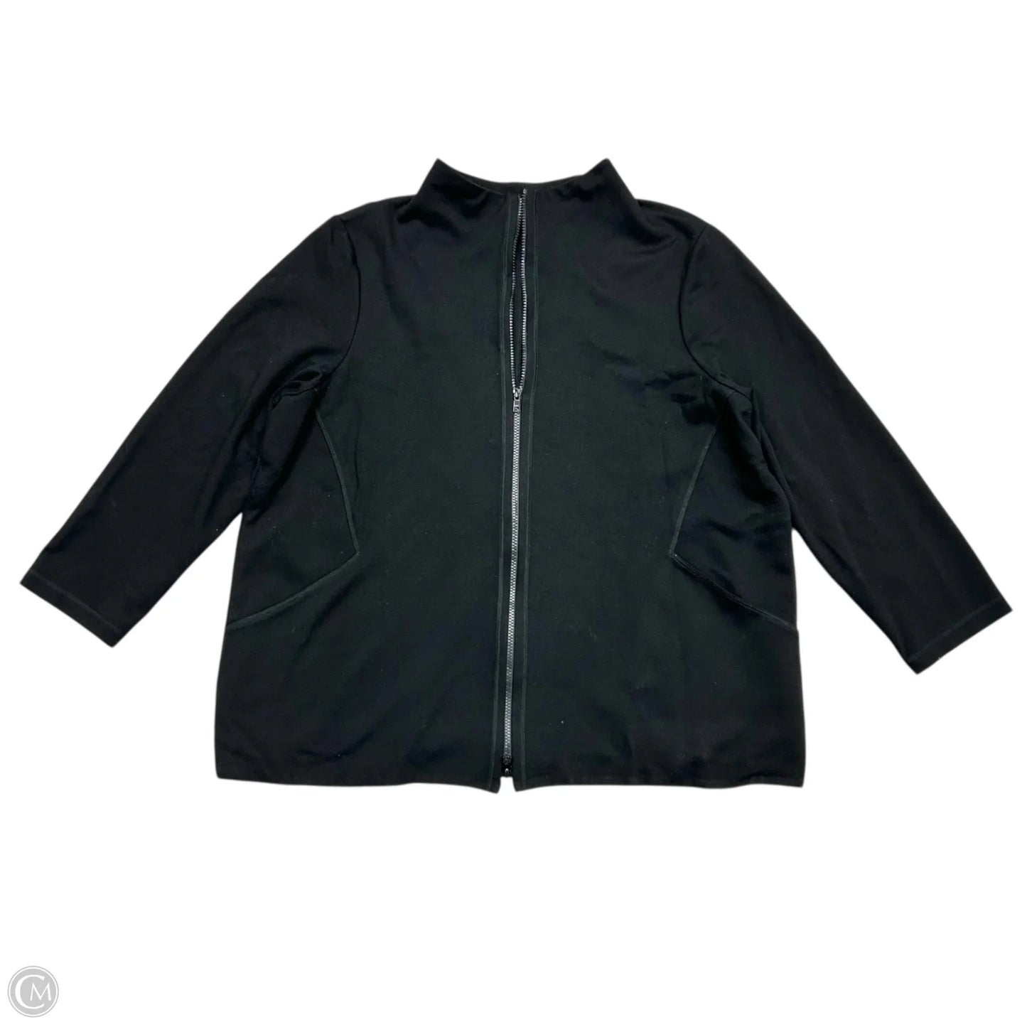 Jacket Other By Eileen Fisher In Black, Size: 2x