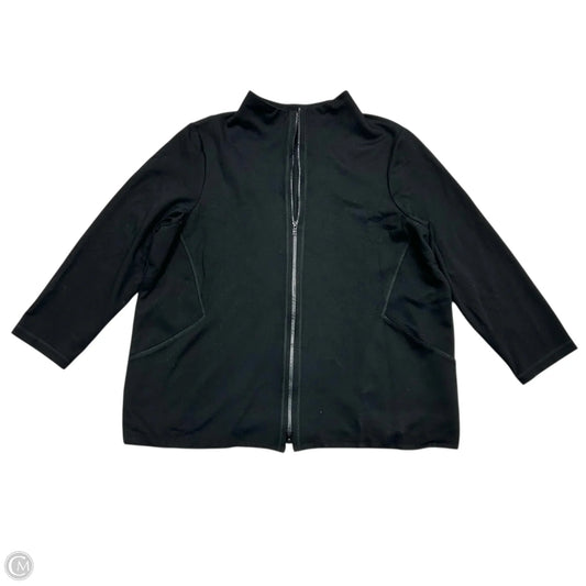 Jacket Other By Eileen Fisher In Black, Size: 2x