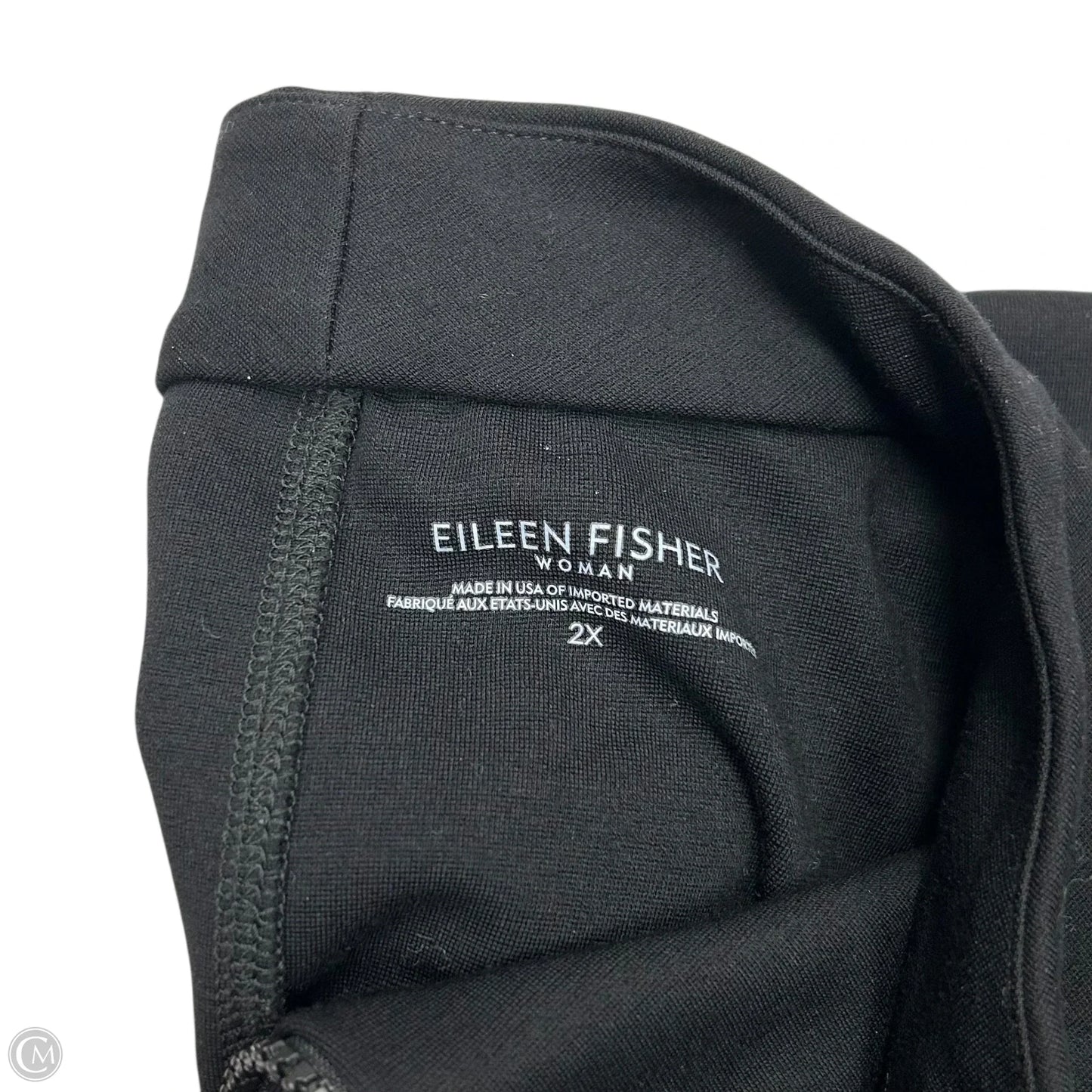Jacket Other By Eileen Fisher In Black, Size: 2x