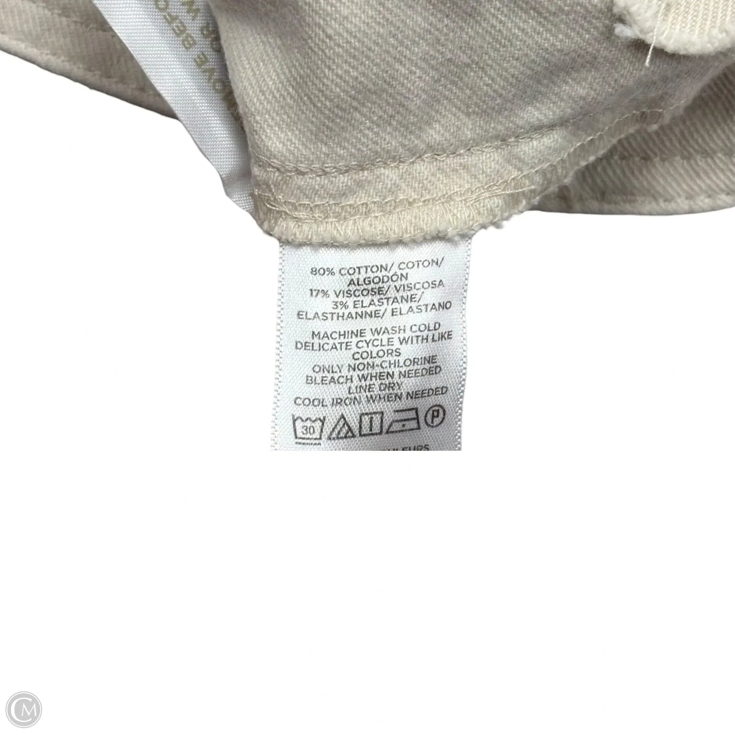 Jeans Boot Cut By Loft In Tan Denim, Size: 0