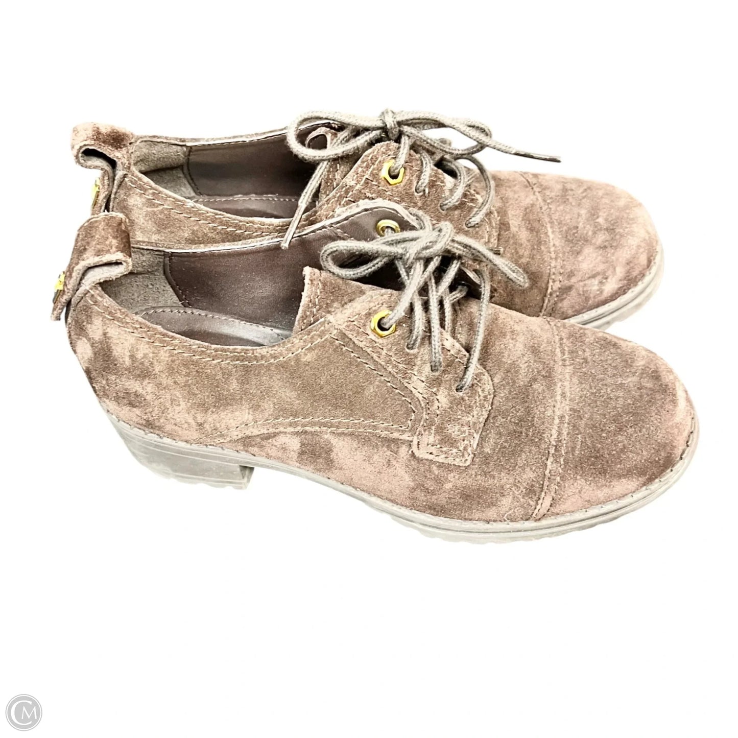 Shoes Heels Platform By Cole-haan In Brown, Size: 5.5