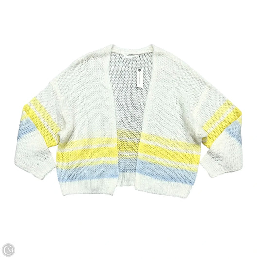 Sweater Cardigan By Anthropologie In Cream, Size: Xs