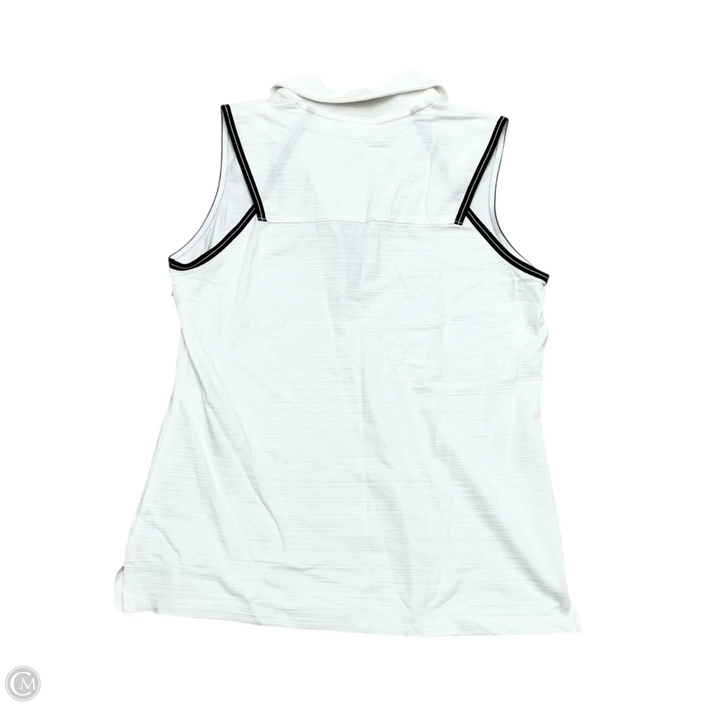 Top Sleeveless By Talbots In White, Size: Mp