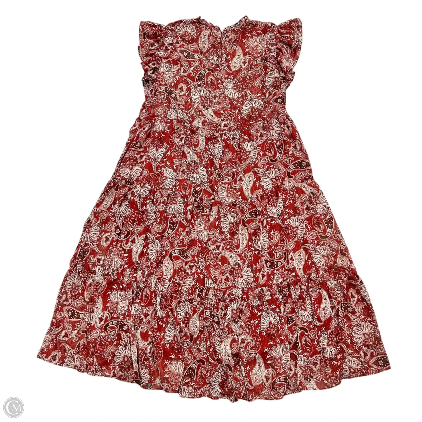 Dress Casual Maxi By Moon River In Red, Size: L