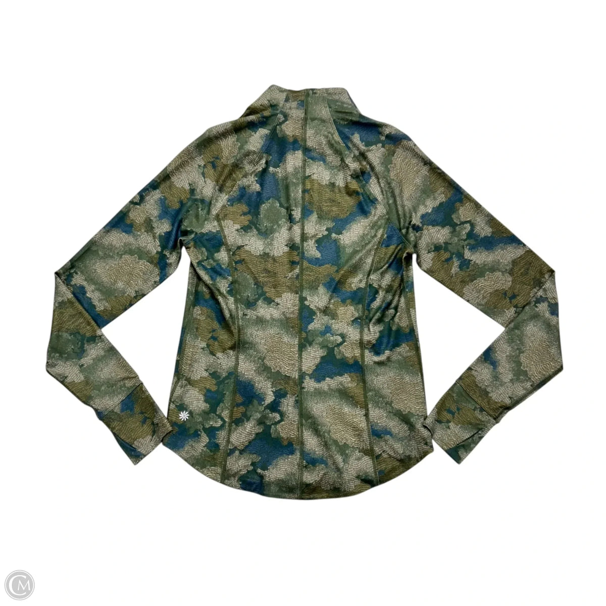 Athletic Jacket By Athleta In Green, Size: S