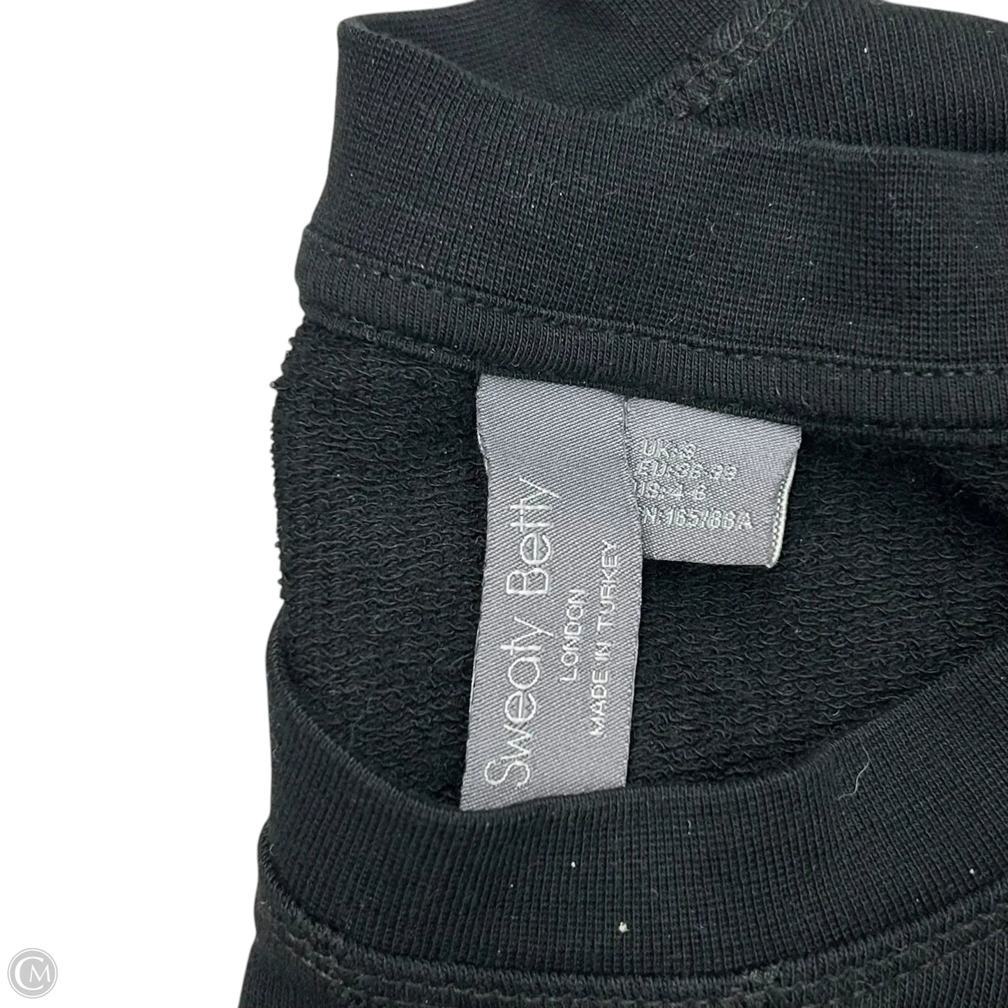 Athletic Sweatshirt Crewneck By Sweaty Betty In Black, Size: S