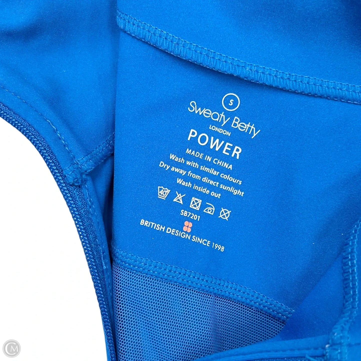 Athletic Jacket By Sweaty Betty In Blue, Size: S