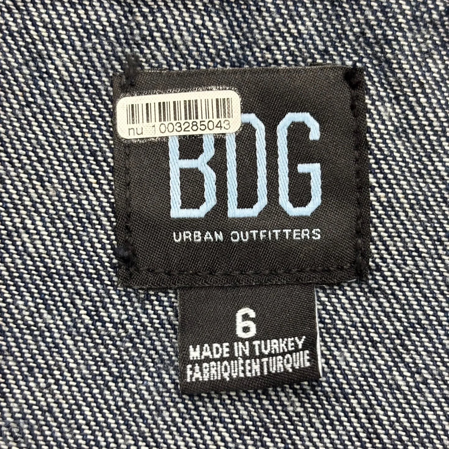 Dress Casual Short By Bdg In Blue Denim, Size: S