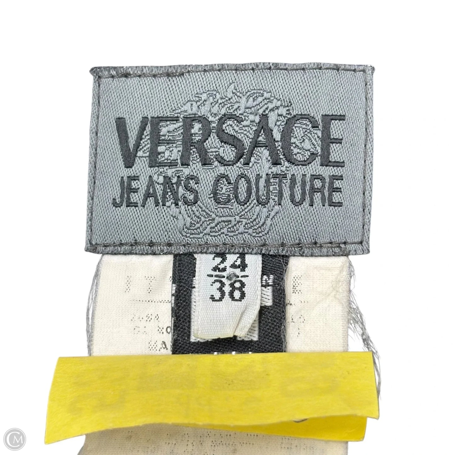 Dress Luxury Designer By Versace In Black, Size: Xs