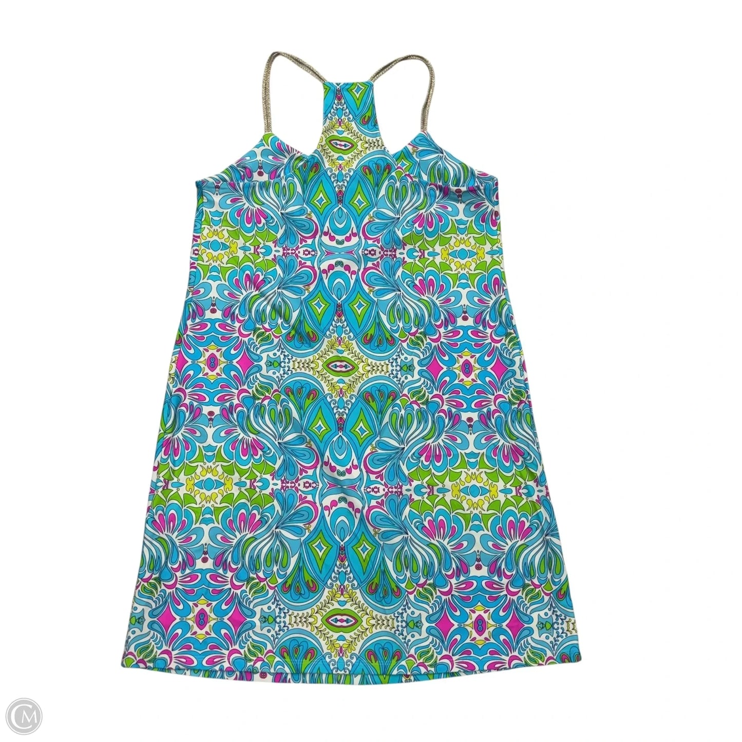 Dress Casual Short By Jude Connally In Blue & White, Size: S