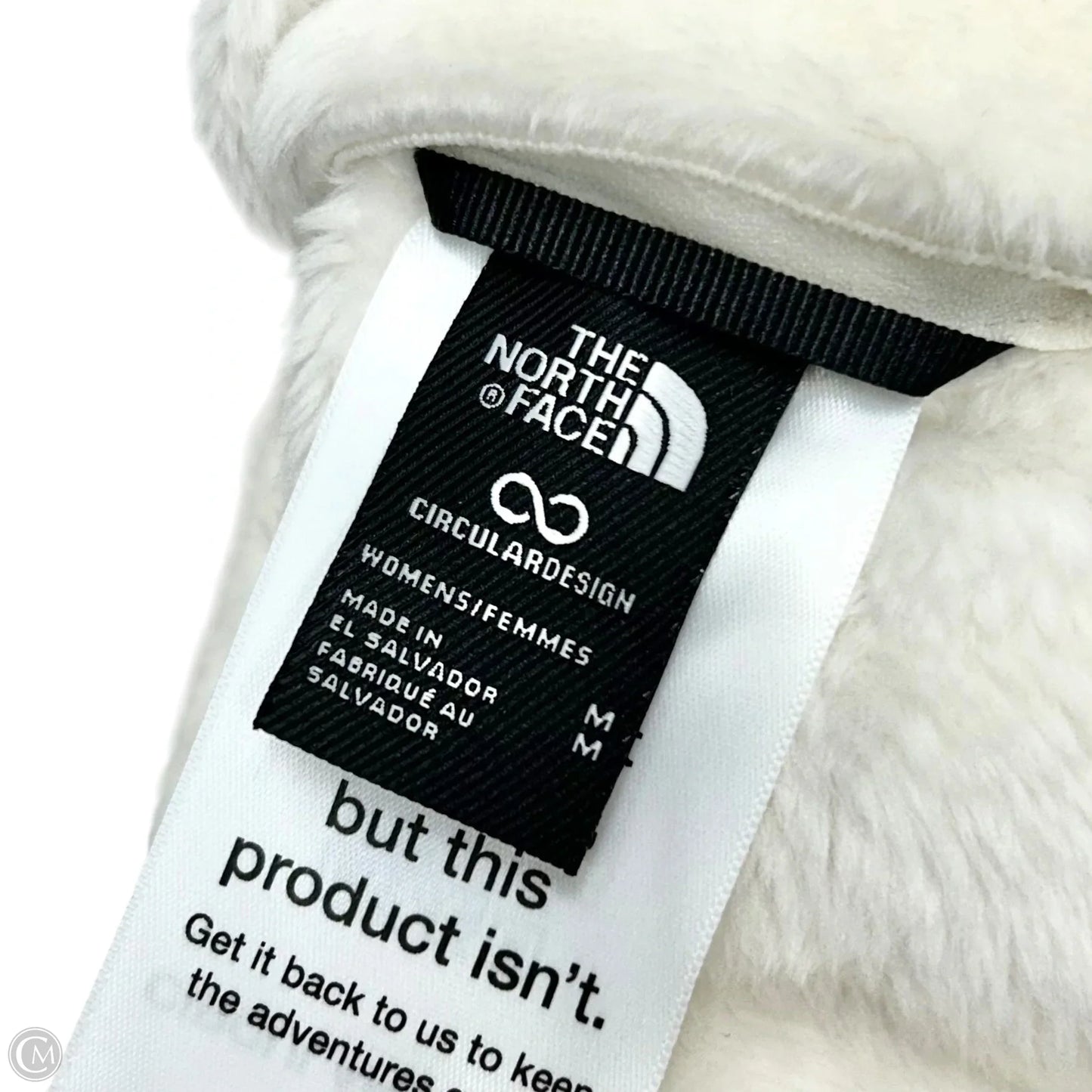 Jacket Faux Fur & Sherpa By The North Face In Cream, Size: M
