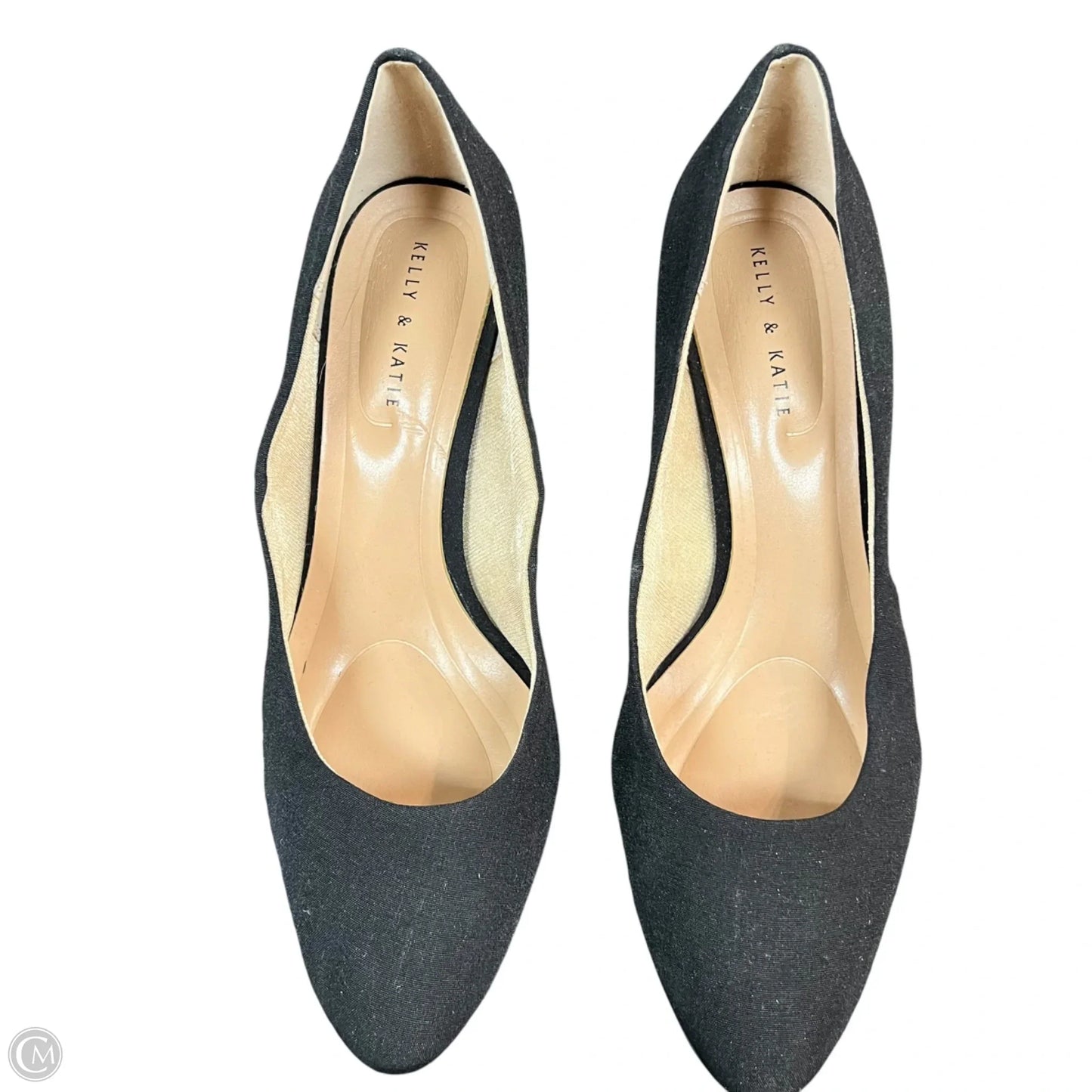 Shoes Heels Kitten By Kelly And Katie In Black, Size: 7.5