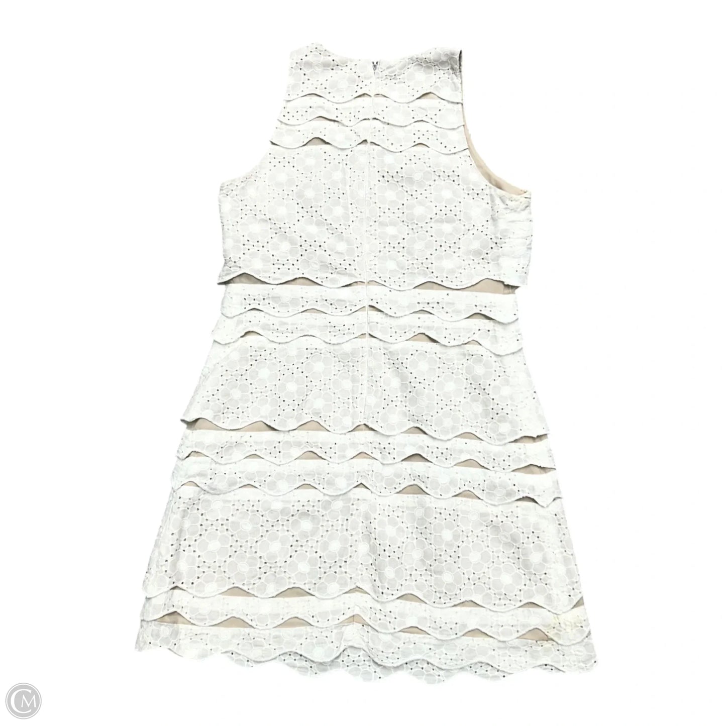 Dress Designer By Lilly Pulitzer In Cream & White, Size: S