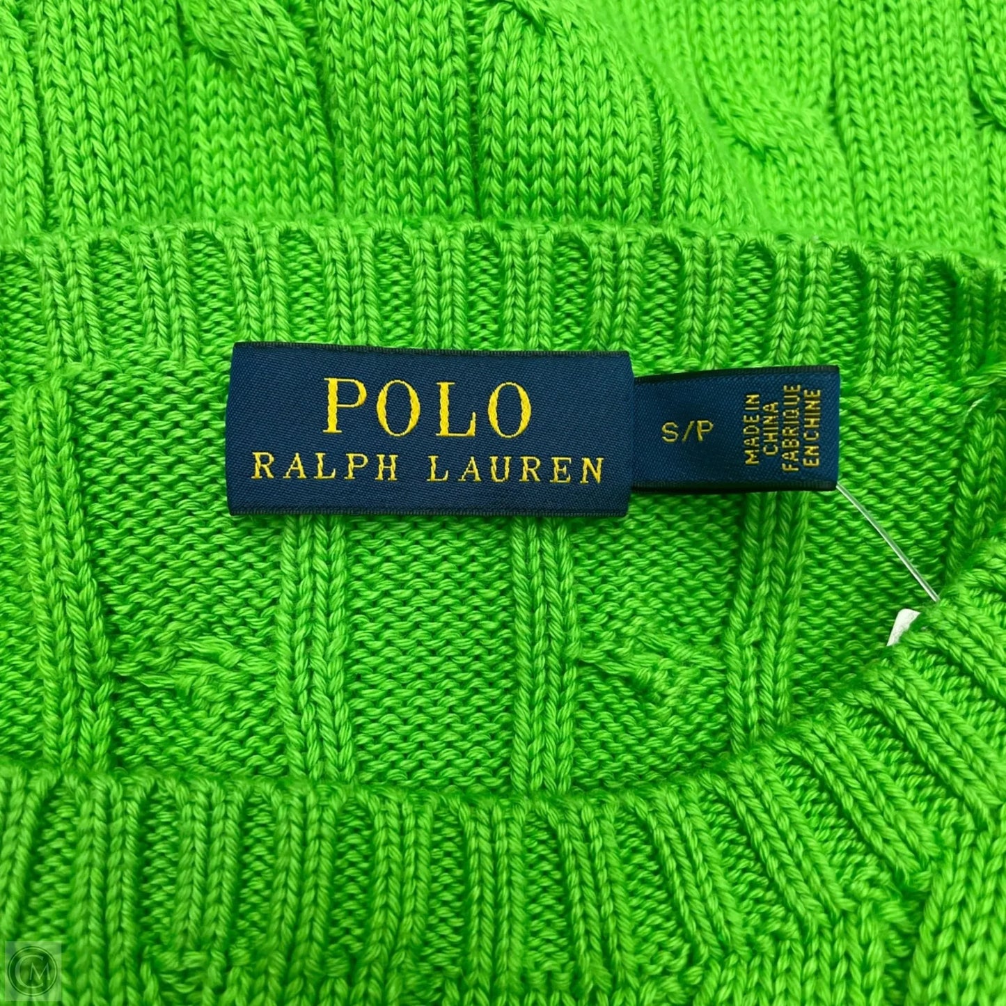 Sweater By Polo Ralph Lauren In Green, Size: S
