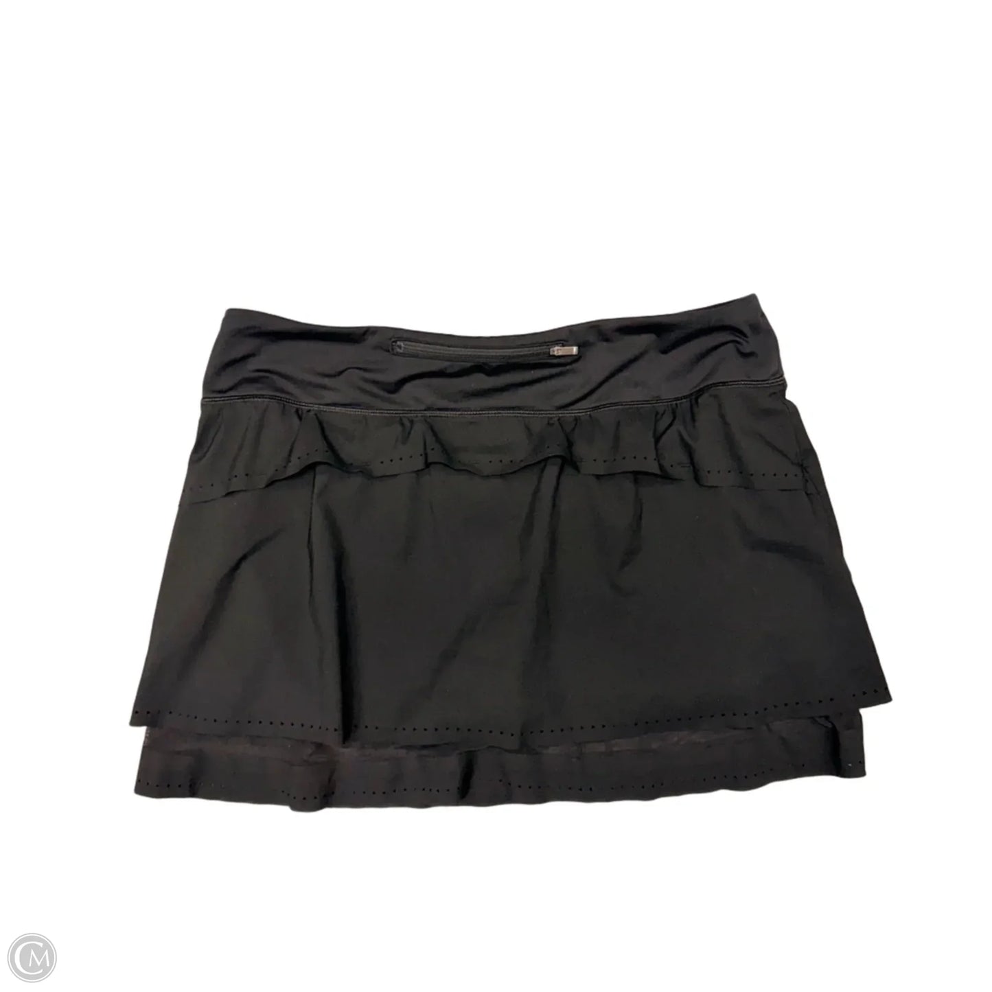 Athletic Skort By Athleta In Black, Size: L