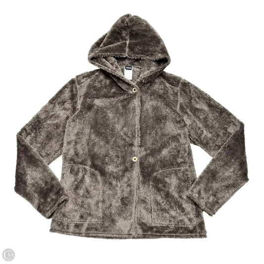 Jacket Faux Fur & Sherpa By Patagonia In Brown, Size: L