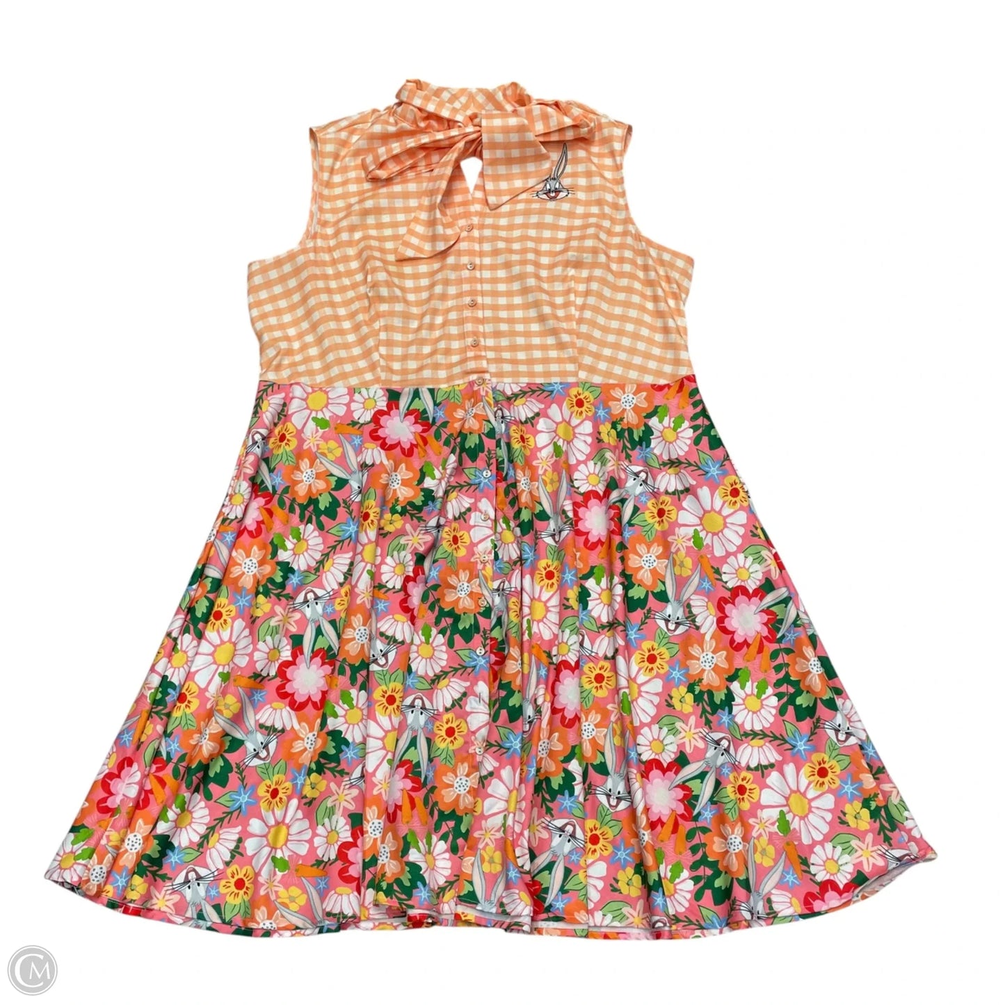 Dress Casual Midi By Unique Vintage In Orange, Size: 4x