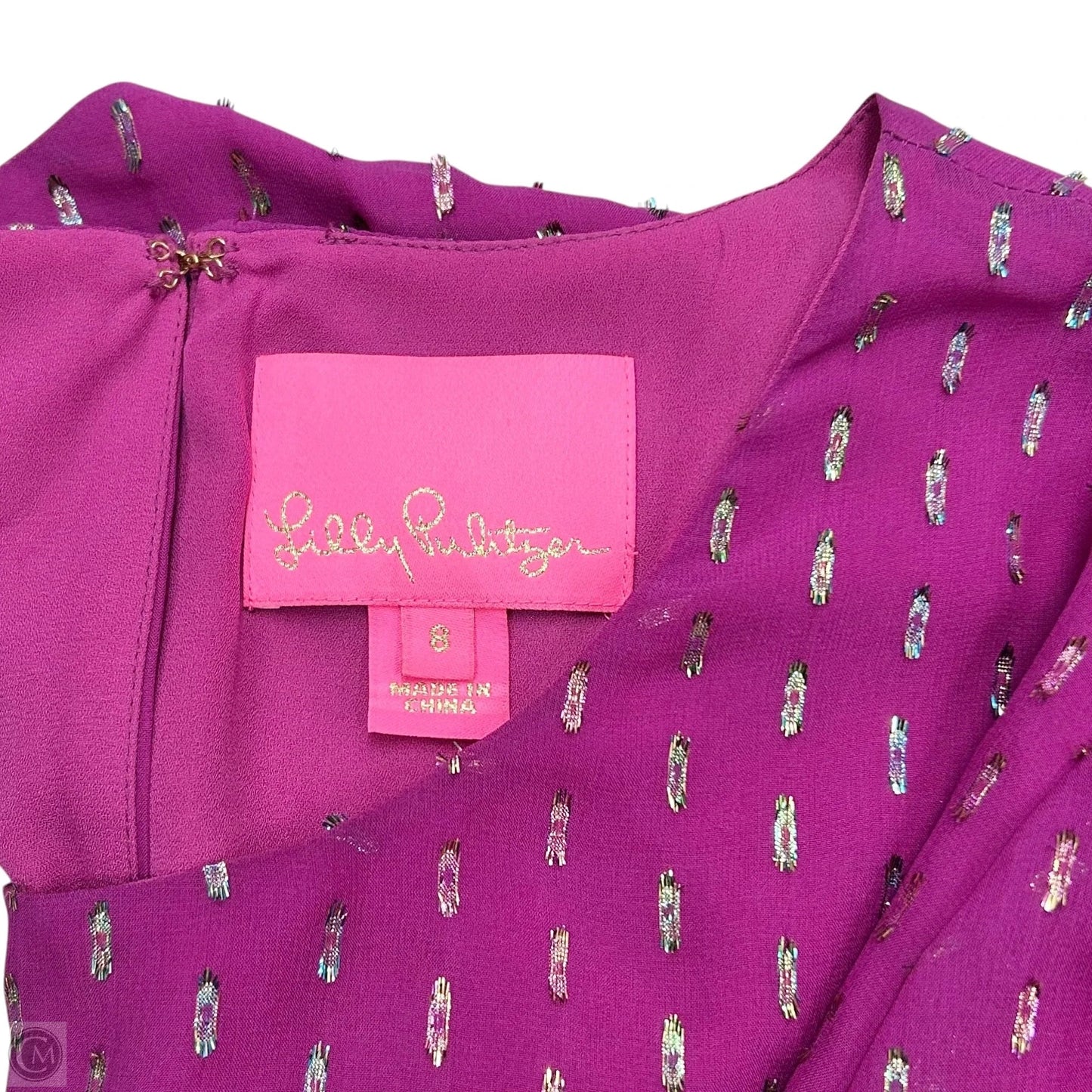 Dress Designer By Lilly Pulitzer In Purple, Size: M