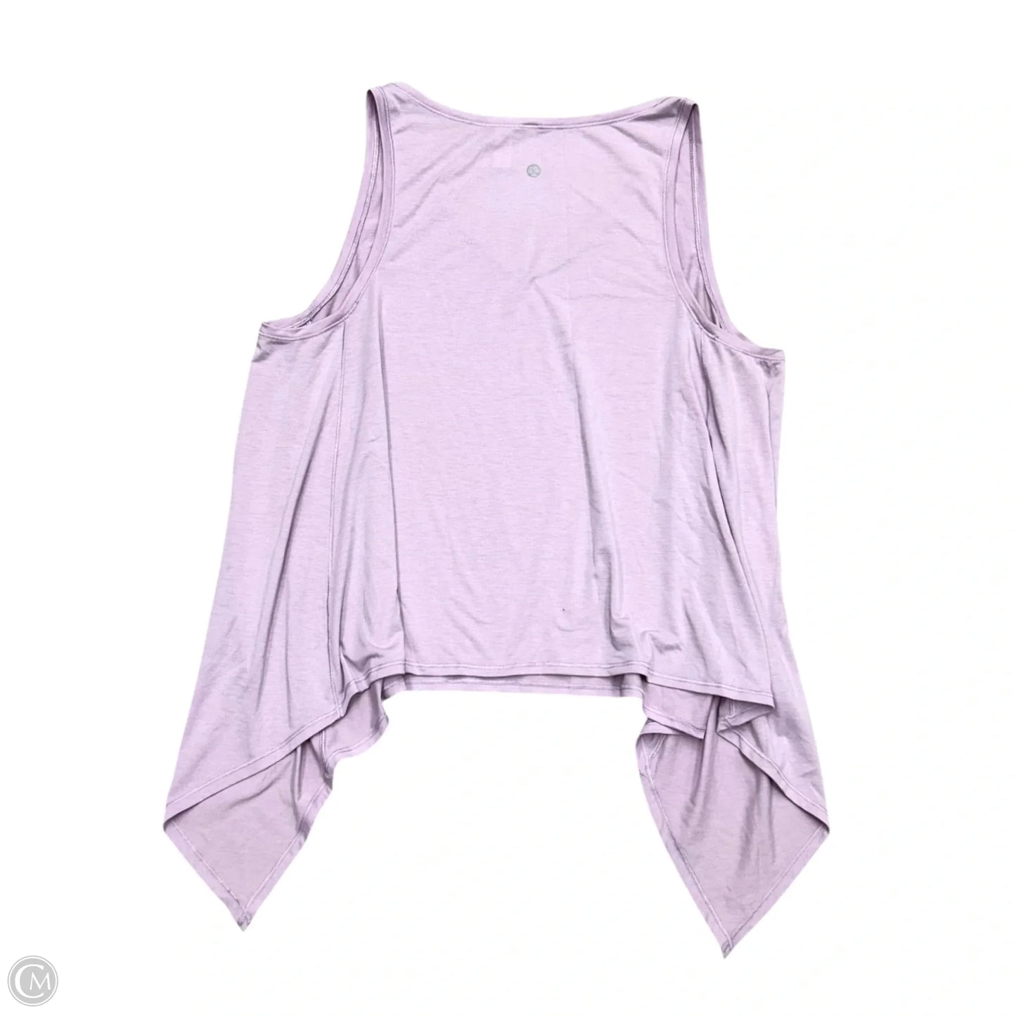 Athletic Tank Top By Lululemon In Purple, Size: M