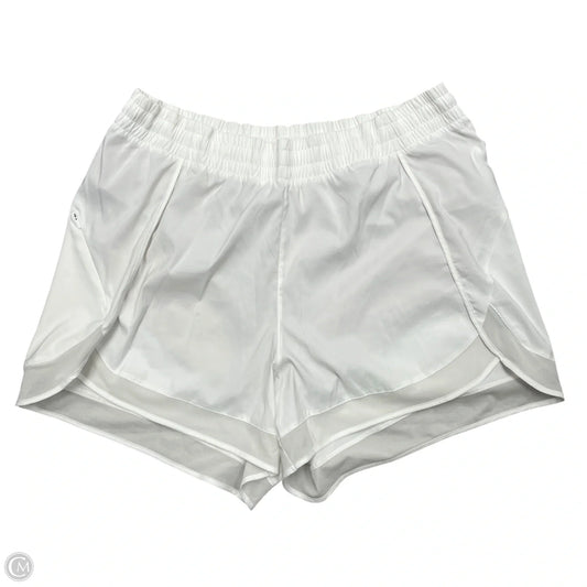 Athletic Shorts By Athleta In White, Size: 1x