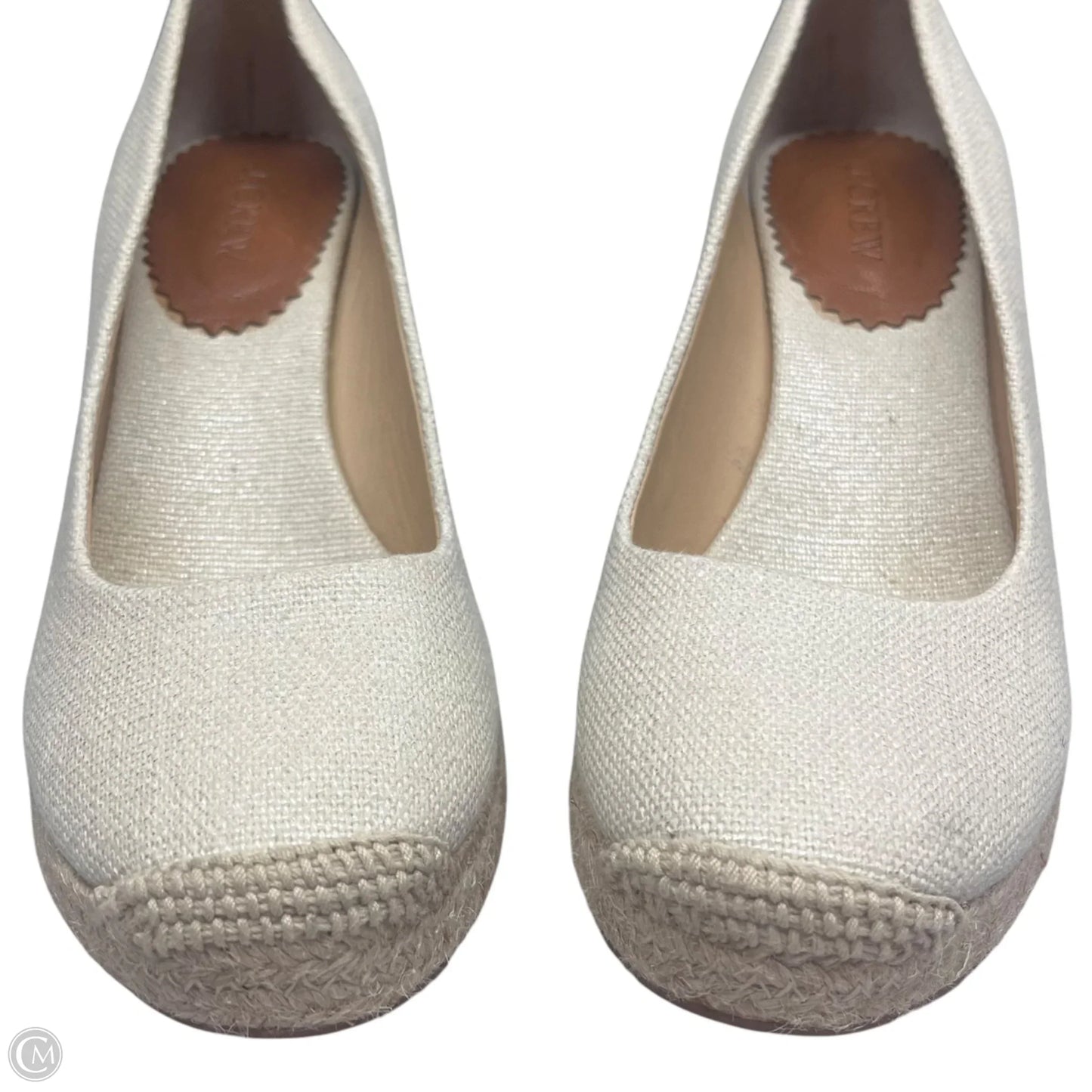 Shoes Heels Wedge By J. Crew In Tan, Size: 9