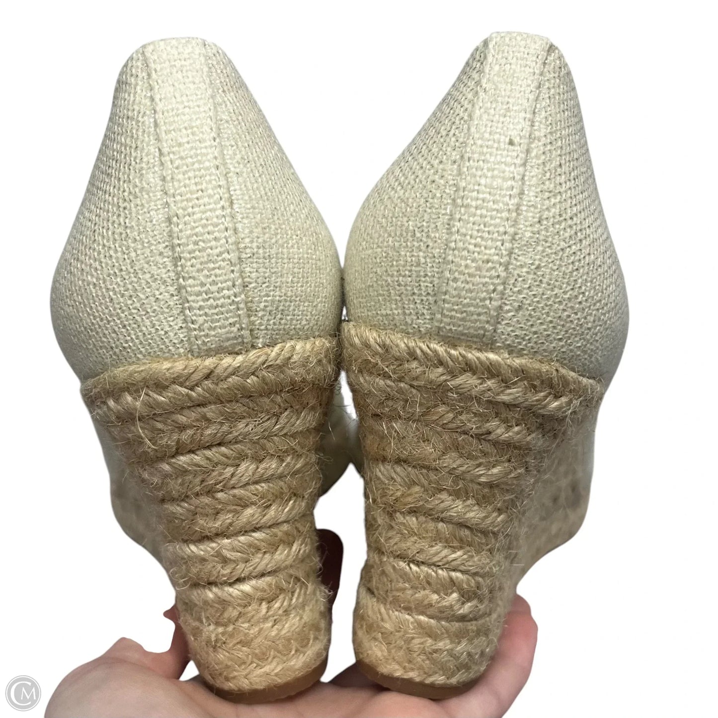 Shoes Heels Wedge By J. Crew In Tan, Size: 9