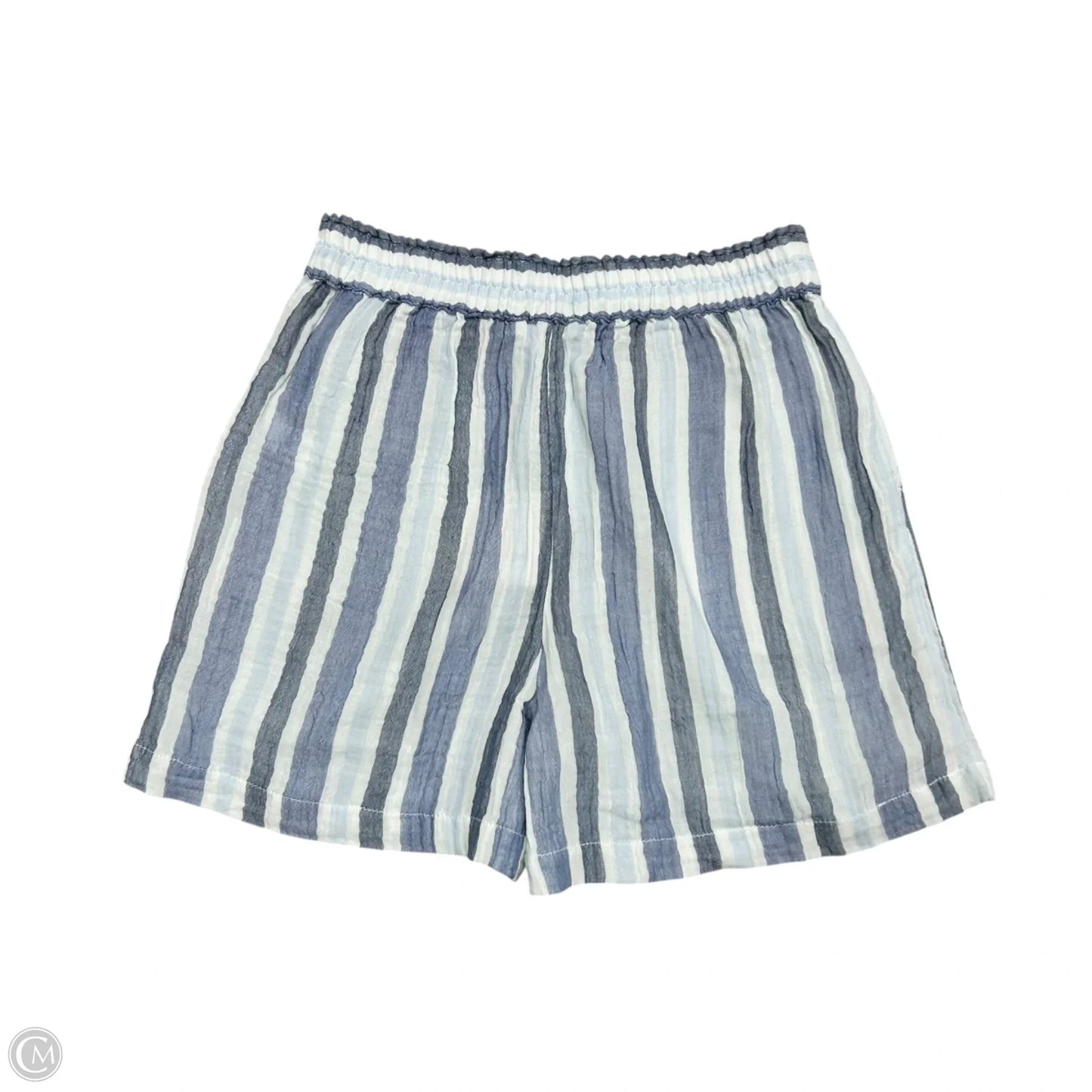 Shorts By Beachlunchlounge In Blue & White, Size: S