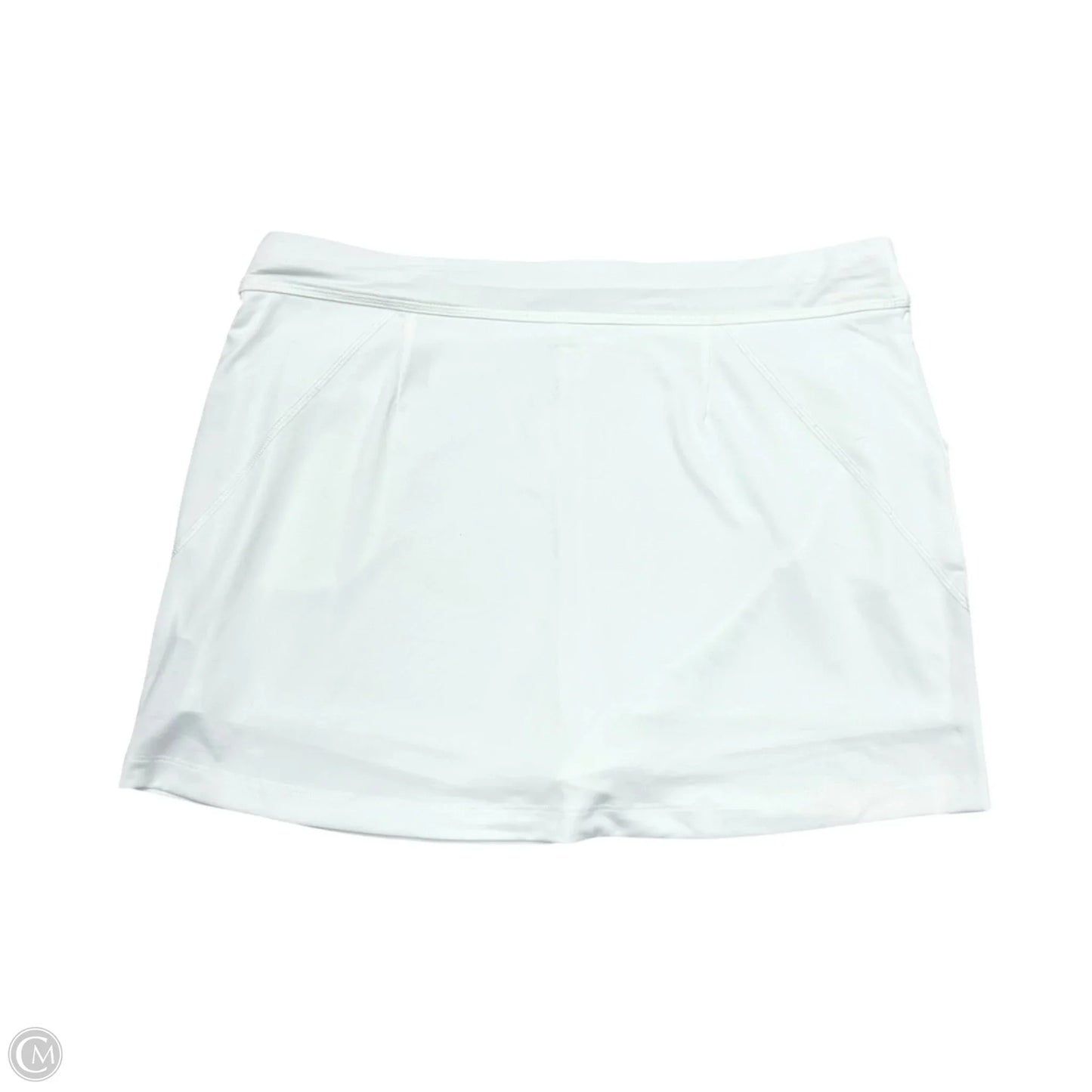 Athletic Skort By Callaway In White, Size: Xl