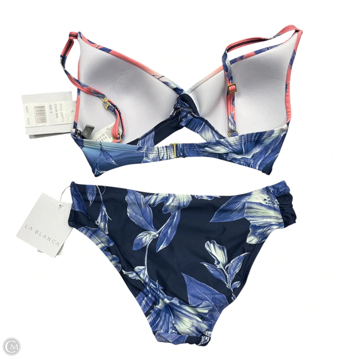 Swimsuit 2pc By La Blanca In Blue, Size: S