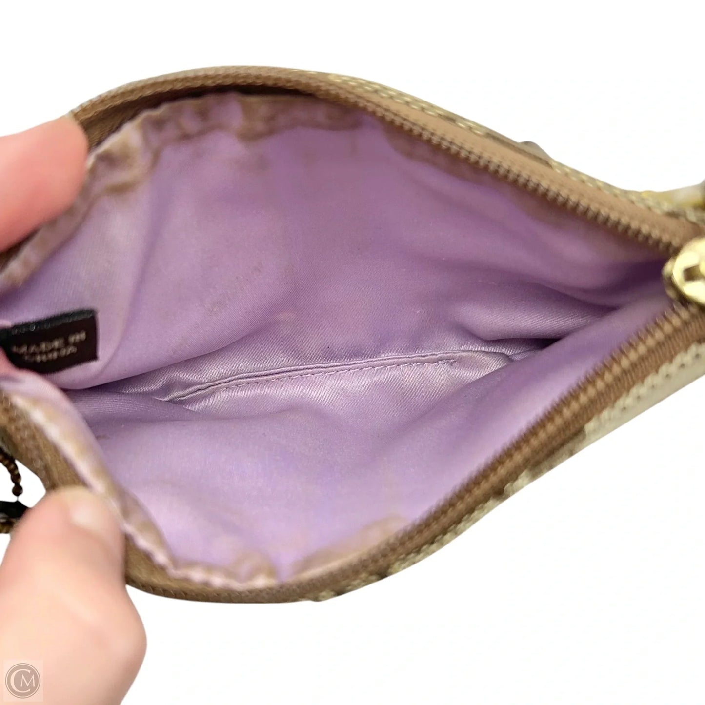 Wristlet Designer By Coach, Size: Small