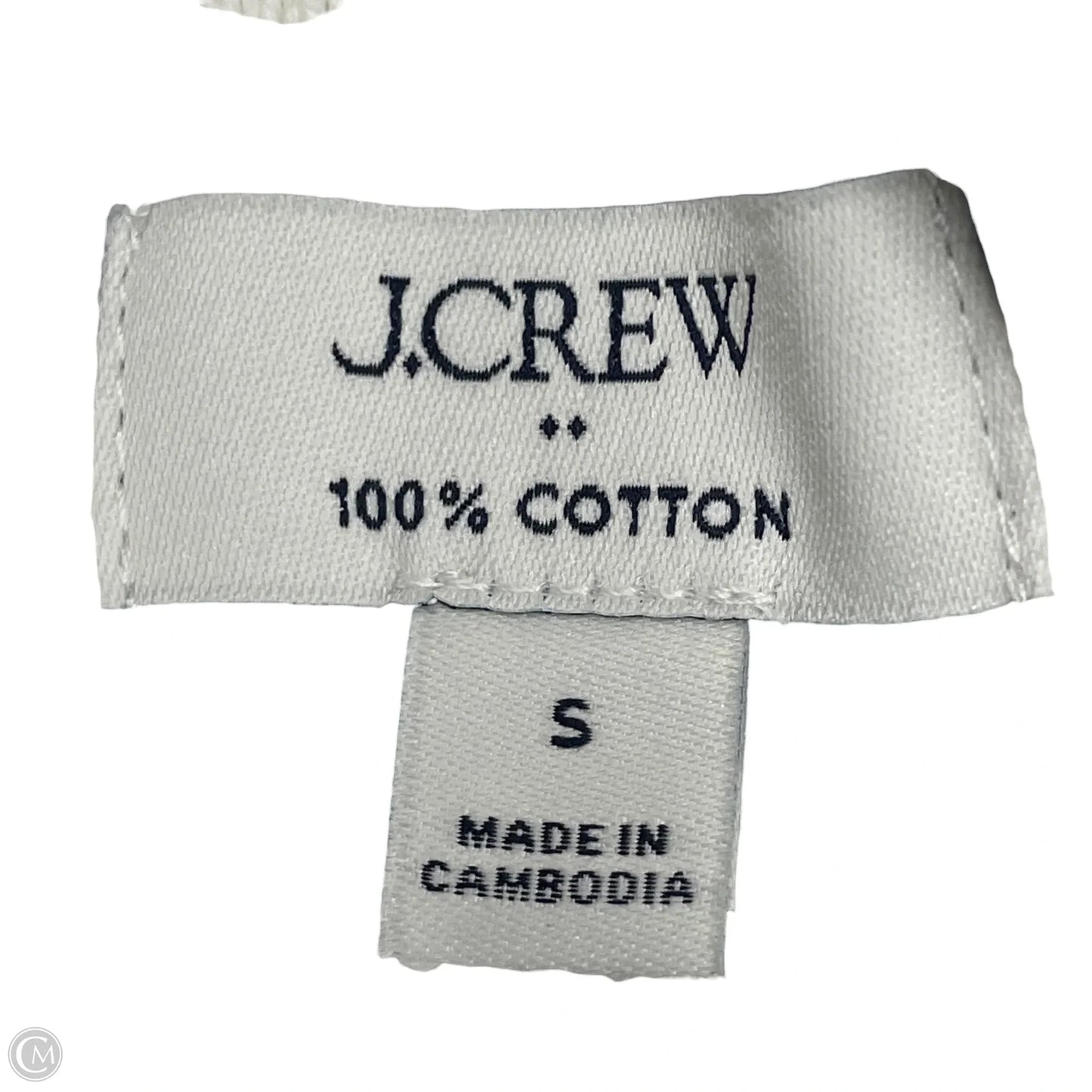 Cardigan By J. Crew In Blue & White, Size: S