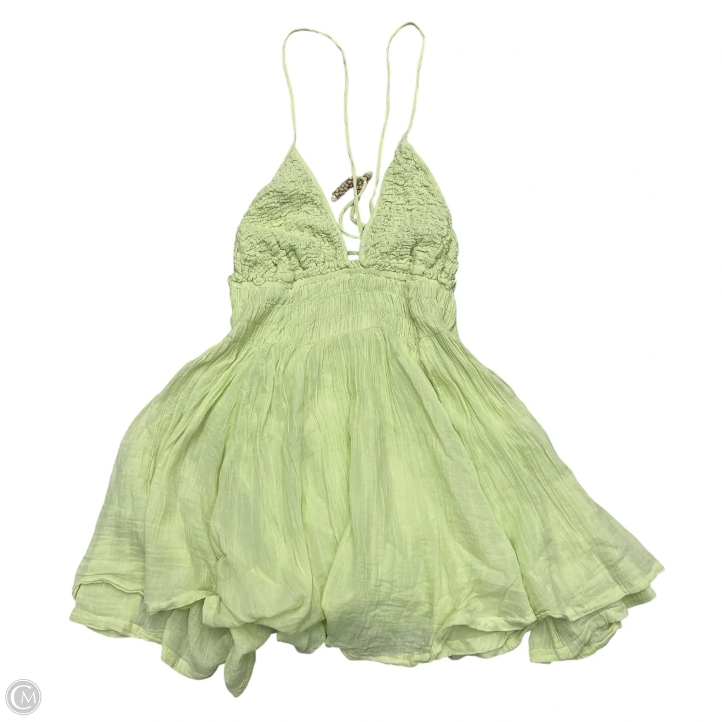 Dress Casual Short By Free People In Green, Size: Xs