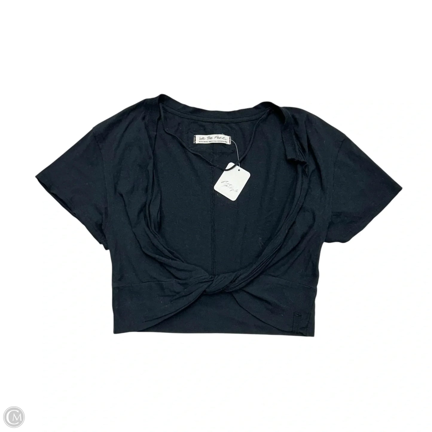 Top Short Sleeve By We The Free In Black, Size: Xs
