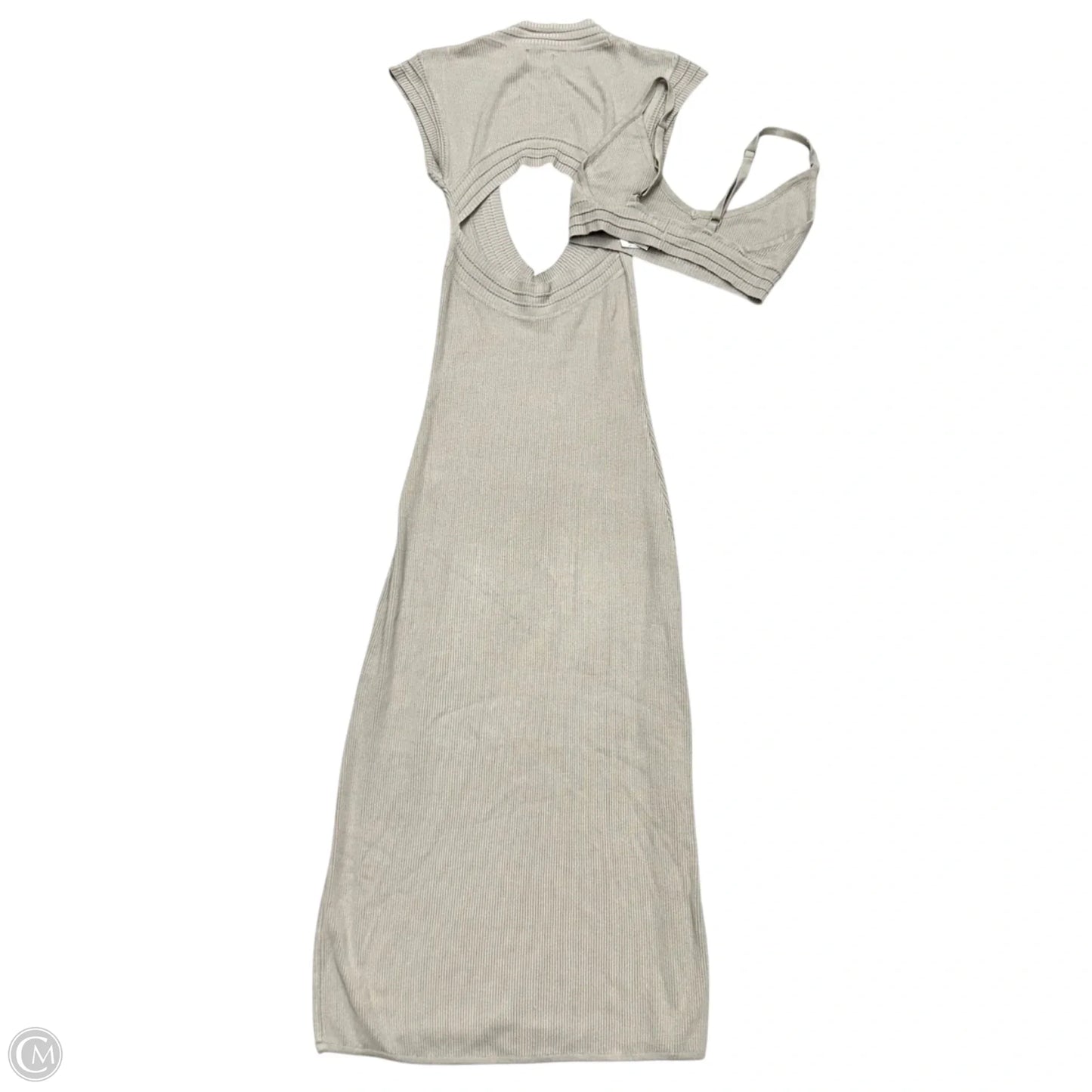 Dress Casual Maxi By Free People In Tan, Size: Xs