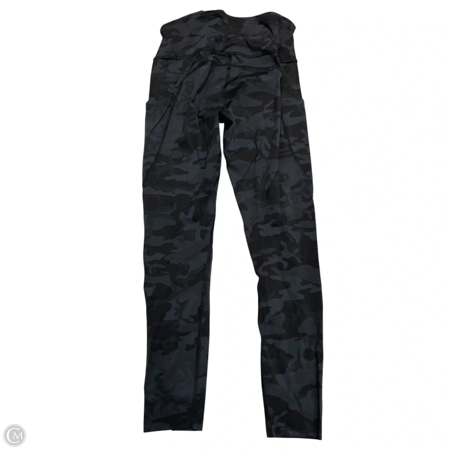 Athletic Leggings By Lululemon In Camouflage Print, Size: S