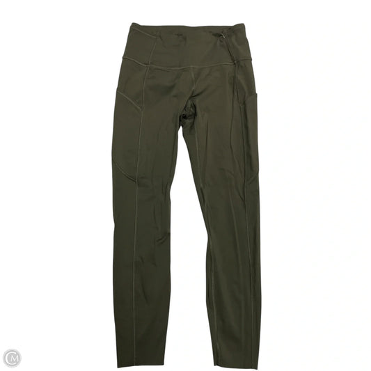 Athletic Leggings By Lululemon In Green, Size: S