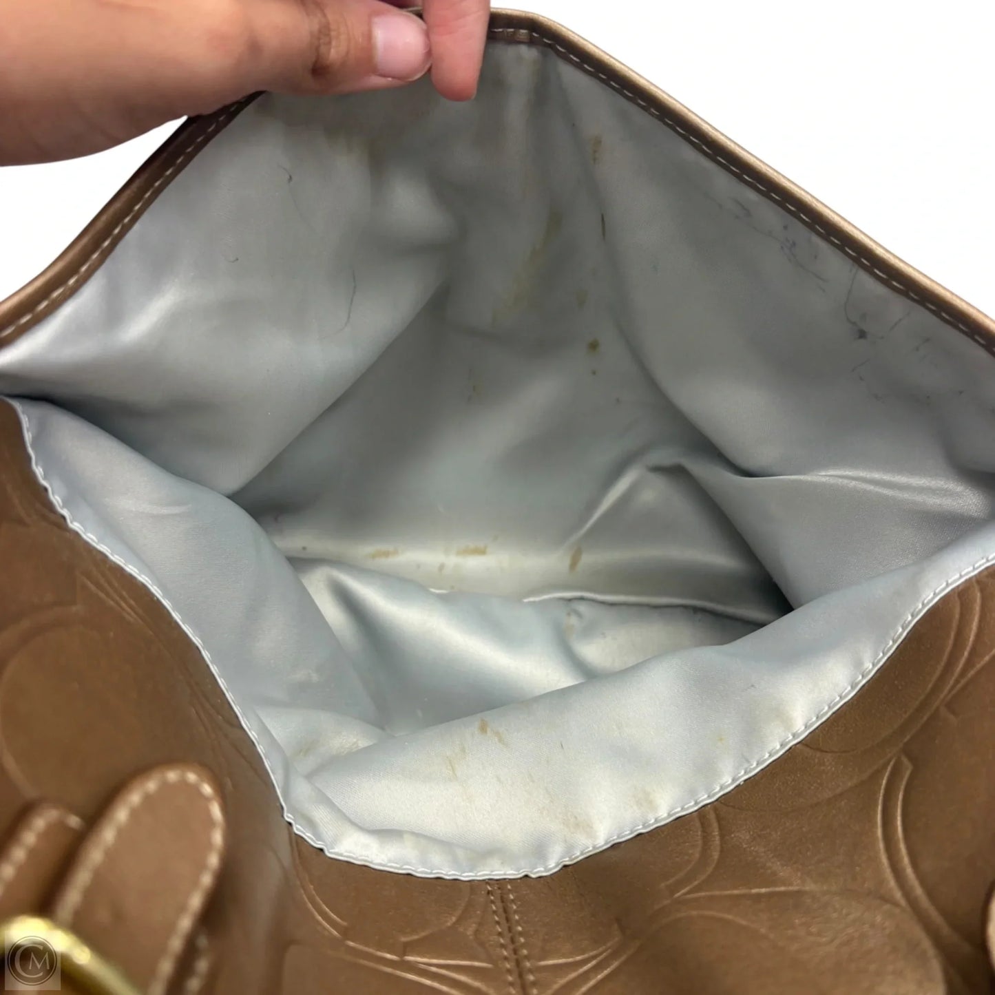 Handbag Designer By Coach, Size: Large