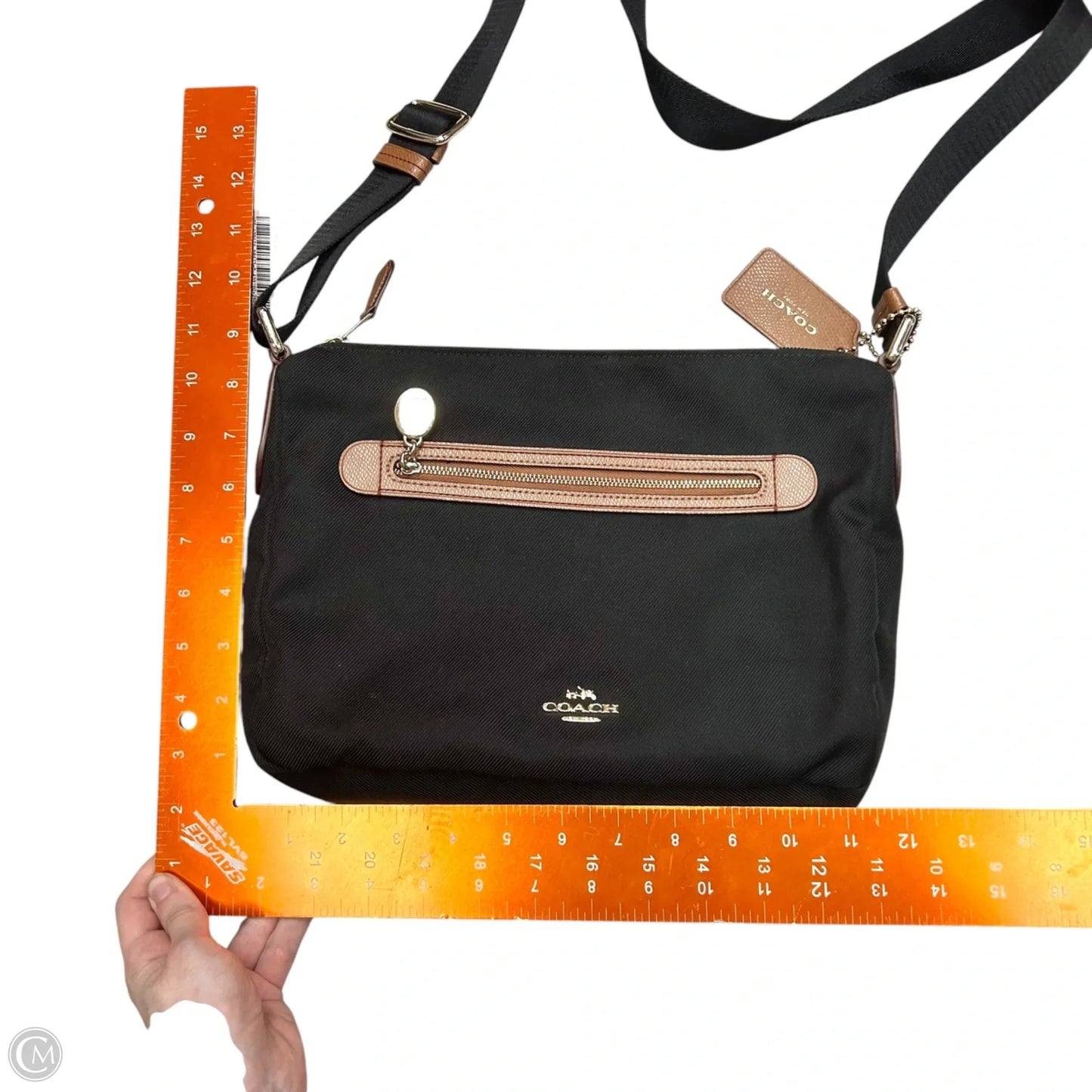 Crossbody Designer By Coach, Size: Medium