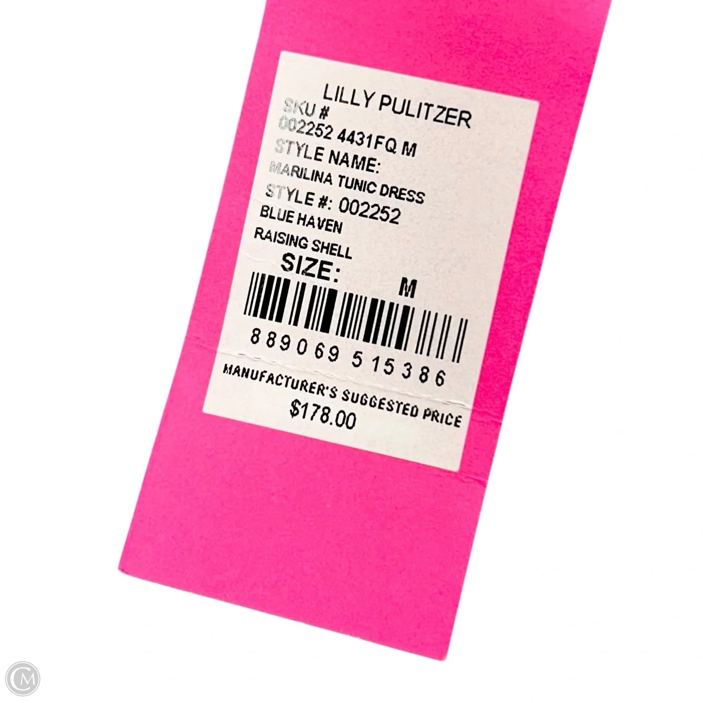 Dress Designer By Lilly Pulitzer In Blue & Pink, Size: M