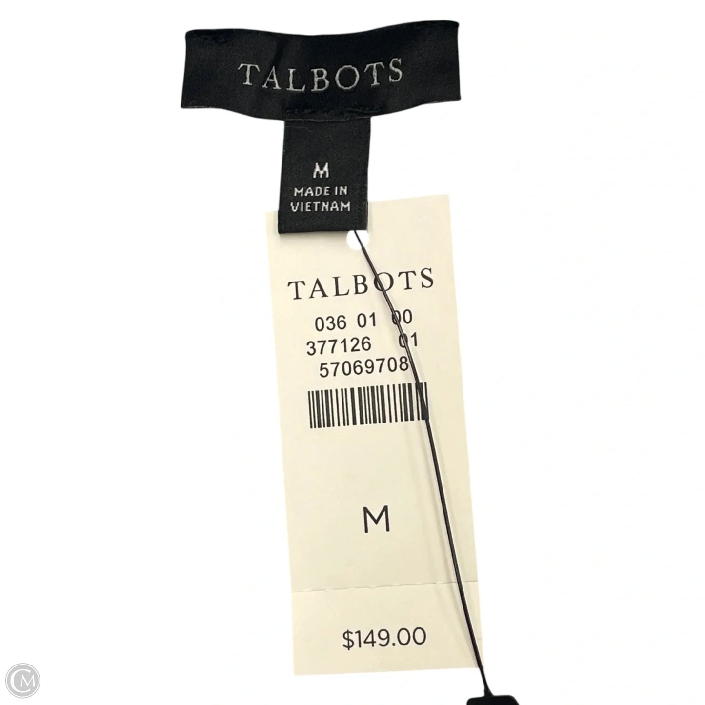 Dress Casual Short By Talbots In Blue & White, Size: M