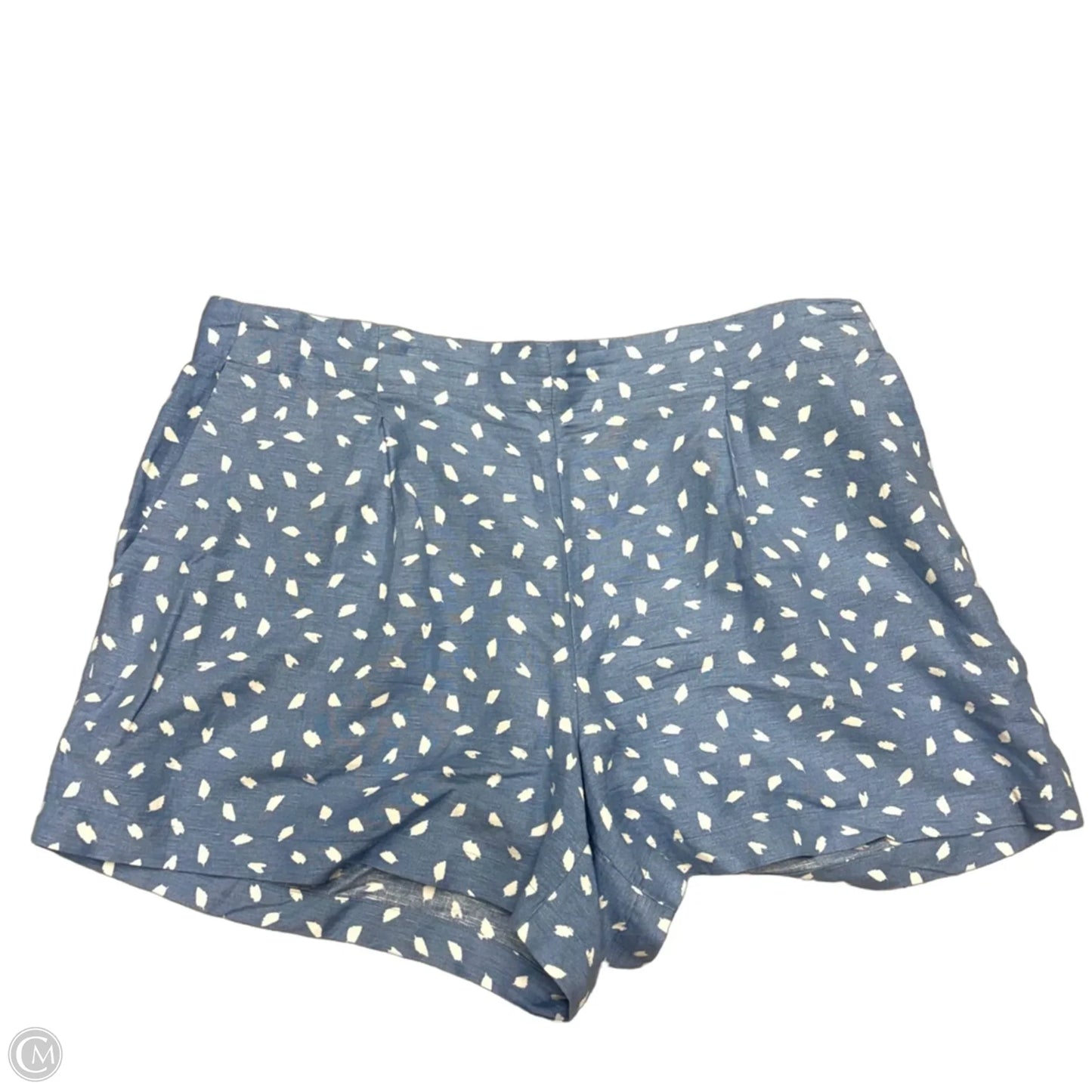 Shorts By Loft In Blue & White, Size: L