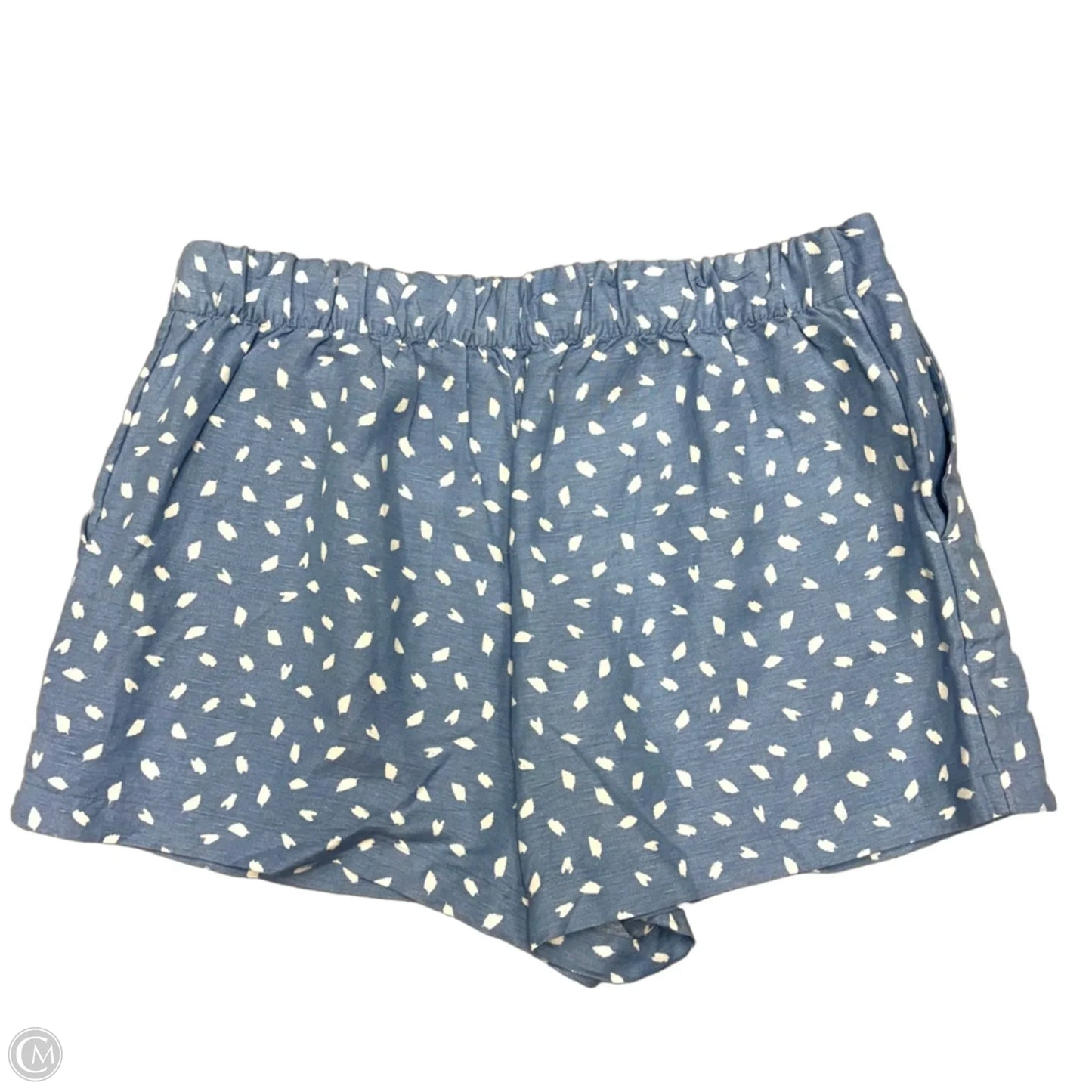 Shorts By Loft In Blue & White, Size: L